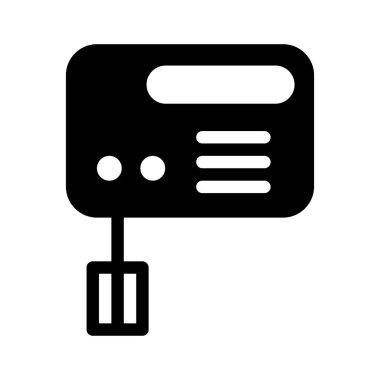 Mikser simge vektör çizim 