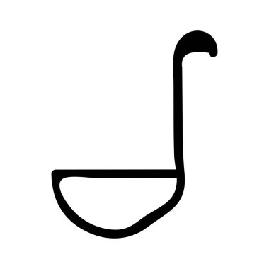 pota düz simgesi, vektör, illüstrasyon