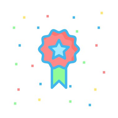 Web bağlantı vektör renk simgesi