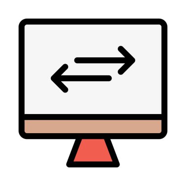 Web renk simgesi. Vektör çizim