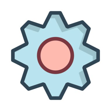 Web renk simgesi. Vektör çizim