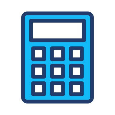 Mavi web renk tasarım simgesi geliştirme için 