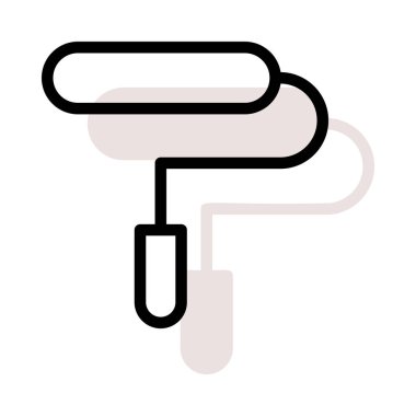 Web bağlantı renk simgesi. Vektör çizim