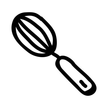 fırçalamak düz simgesi, vektör, illüstrasyon 