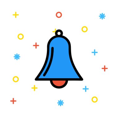 Web bağlantı vektör renk simgesi