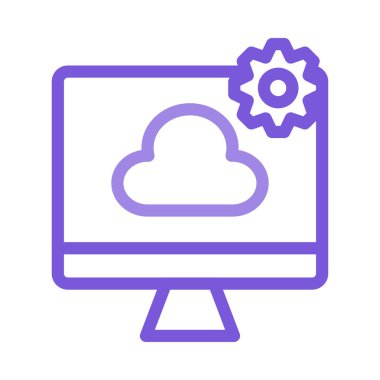 Web bağlantı vektör renk simgesi