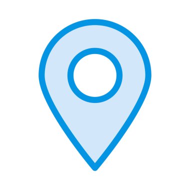 işaretleyici simgesi vektör illüstrasyonu 