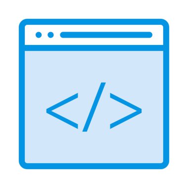 İş için Web simgesi. Vektör çizim