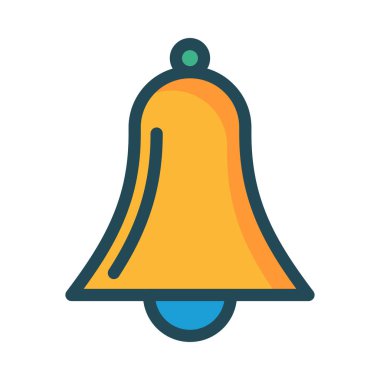 Web bağlantı renk simgesi. Vektör çizim