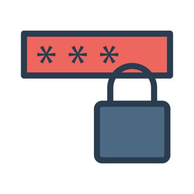 İş için Web simgesi. Vektör çizim