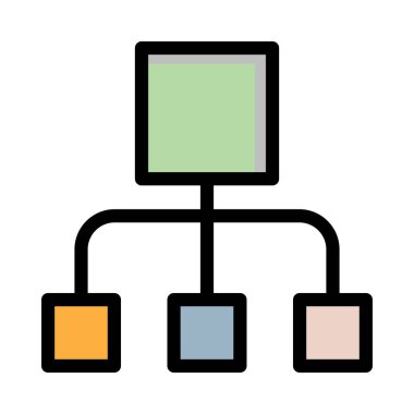 Web renk simgesi. Vektör çizim