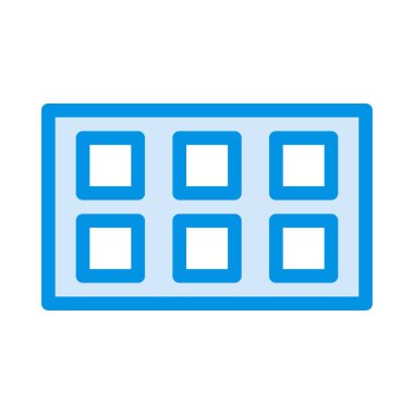 buz küpleri vektör çizim için tepsi 