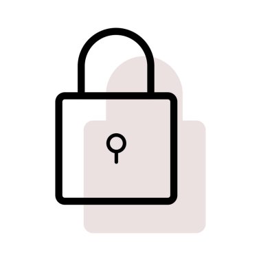 Web bağlantı renk simgesi. Vektör çizim