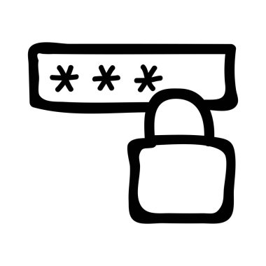 İş için Web simgesi. Vektör çizim