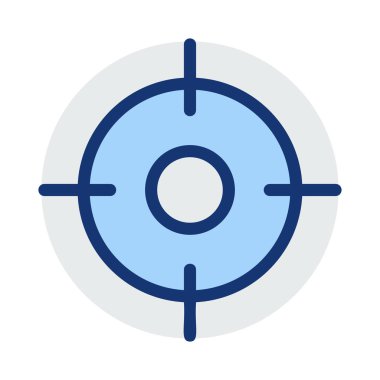 Web bağlantı vektör renk simgesi