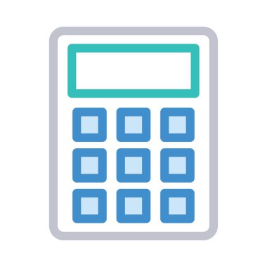 Mavi web renk tasarım simgesi geliştirme için 