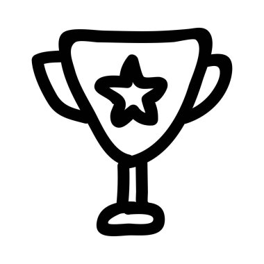 kazanan Kupası. Kavram kupa. Vektör çizim 