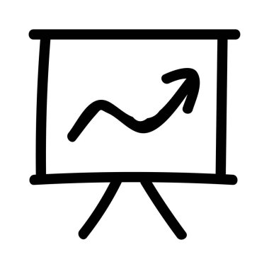 İş için Web simgesi. Vektör çizim