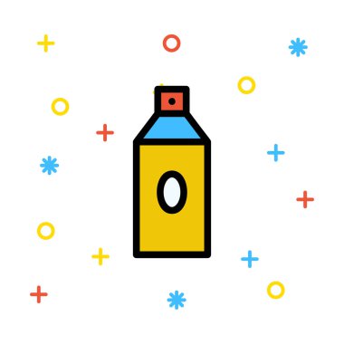 Web bağlantı vektör renk simgesi