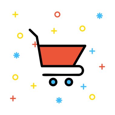 Web bağlantı vektör renk simgesi