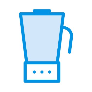 Beyaz arka plan üzerinde vektör illüstrasyon izole karıştırıcı simgesini 