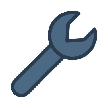 İş için Web simgesi. Vektör çizim