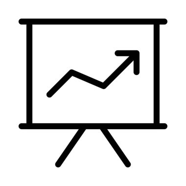 İş için Web simgesi. Vektör çizim