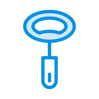 soyucu düz simgesi, vektör, illüstrasyon