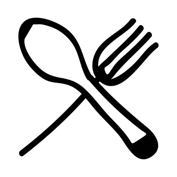 Icono Herramienta Cocina Vector Icono Web — Archivo Imágenes Vectoriales