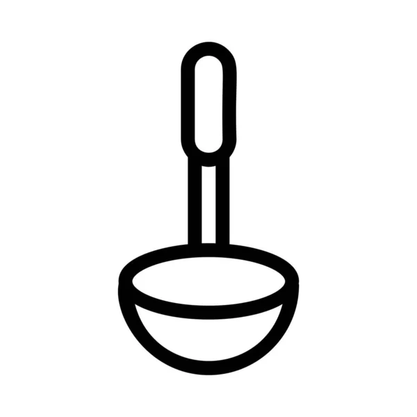 Keittiön Työkalu Kuvake Vektori Web Kuvake — vektorikuva