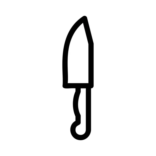 Иконка Ножа Вектор Иллюстрация — стоковый вектор
