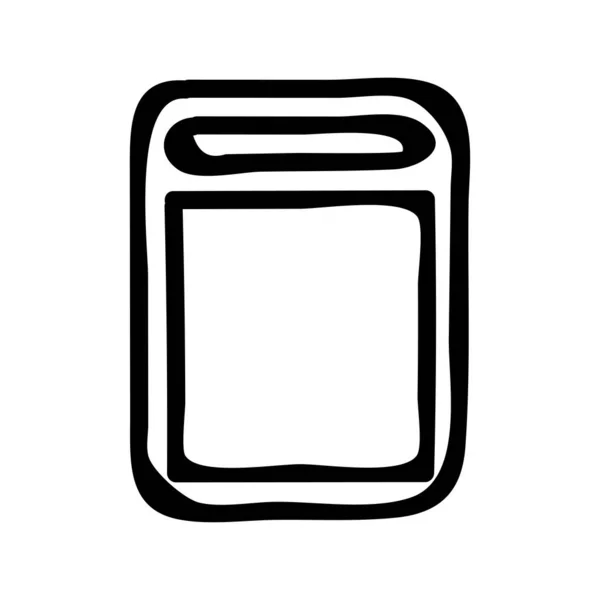 Cutting Board Icon Vector Illustration — Stock Vector