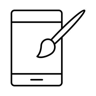 Web renk simgesi. Vektör çizim