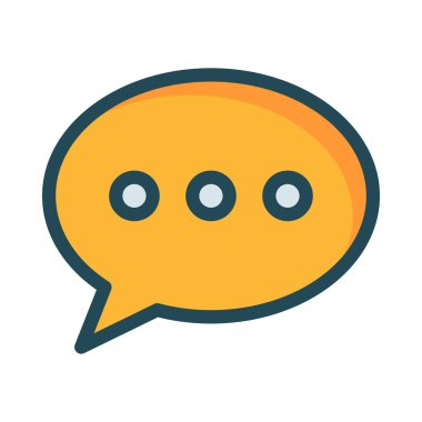 Web bağlantı renk simgesi. Vektör çizim