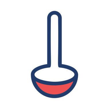 pota düz simgesi, vektör, illüstrasyon