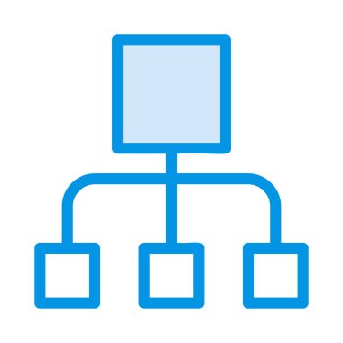 İş için Web simgesi. Vektör çizim