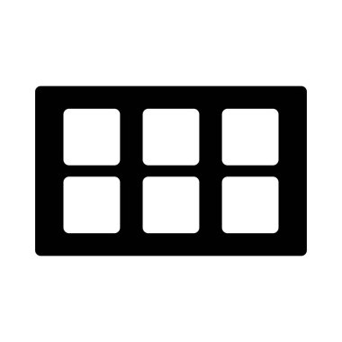 buz küpleri vektör çizim için tepsi 