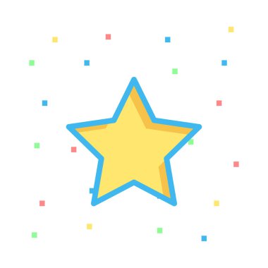 Web bağlantı vektör renk simgesi