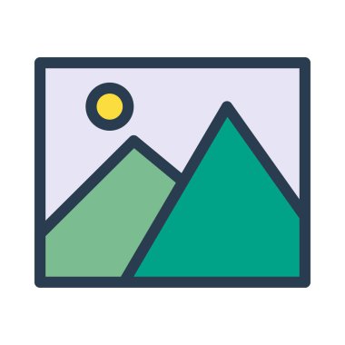 İş için Web simgesi. Vektör çizim