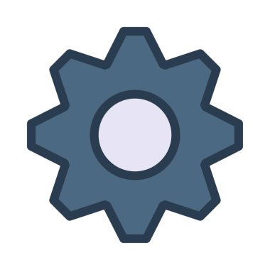 İş için Web simgesi. Vektör çizim