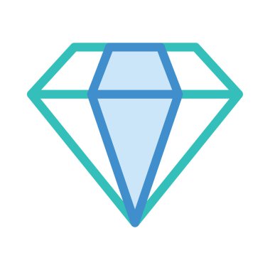 Mavi web renk tasarım simgesi geliştirme için 