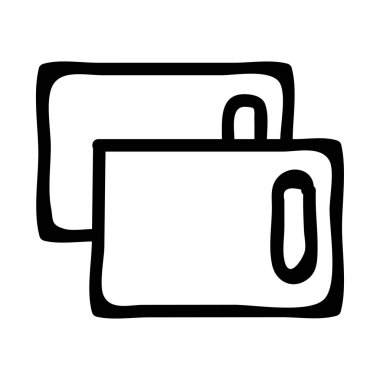 Kesme tahtaları düz kutsal kişilerin resmi, vektör, illüstrasyon