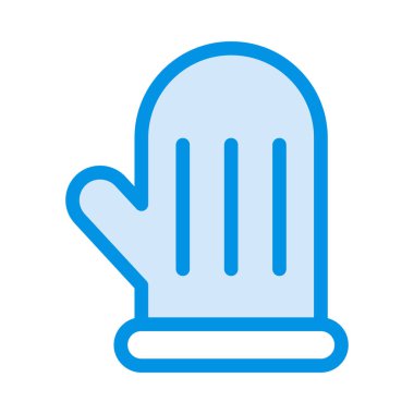 potholder düz simgesi, vektör, illüstrasyon