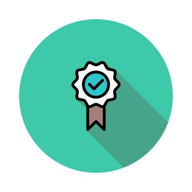 Web renk simgesi. Vektör çizim