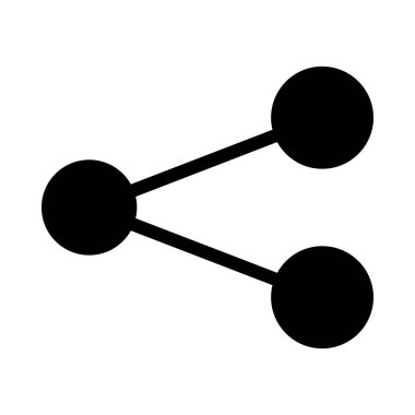 İş için Web simgesi. Vektör çizim