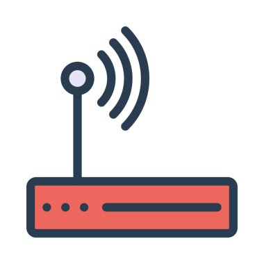 İş için Web simgesi. Vektör çizim