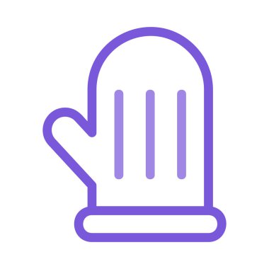 potholder düz simgesi, vektör, illüstrasyon