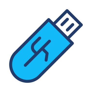 Flash kart simge vektör çizim 