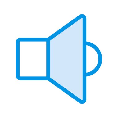 hoparlör simgesi vektör çizim 