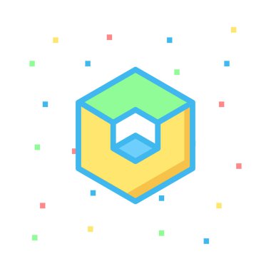 Web renk tasarım simgesi geliştirme için 